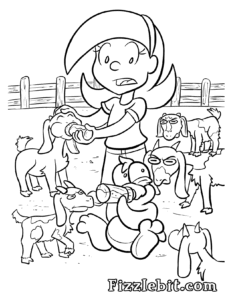 Someone needs to tell Fizzlebit the bottle is for the baby goats.