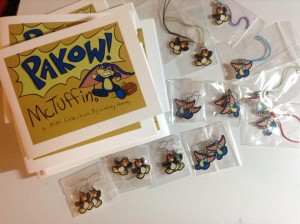 Mctuffin Minis and Fizzlebit and McTuffin charms 'n earrings! Oh my!