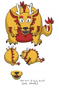 My first Squishable submission, a lil' on the spikey side.