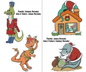 This year's Dino/Christmas lineup and credits.... This year's Dino/Christmas lineup and credits....