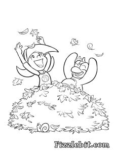 Leaves are actually kinda bug-filled, but that's okay