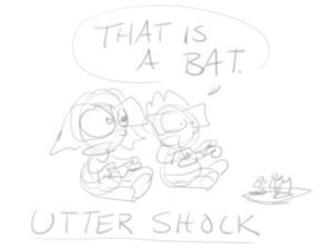 Seriously, still had controllers in our hands when the bat-realization hit.