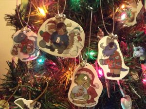 A new feature this year for the ornaments - wee little jingle bells!