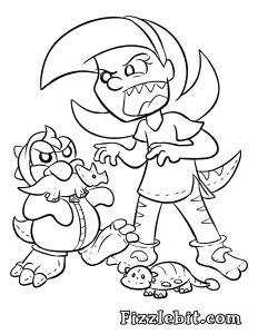 Dinosaur Dressup means RAR RAR RAR!