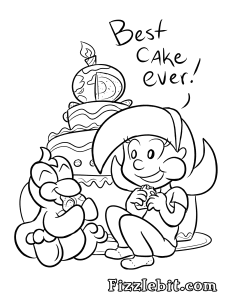 First the cake, then the world!