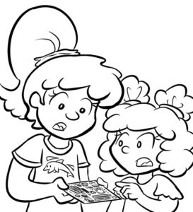 The cover illustration in Just Inks.